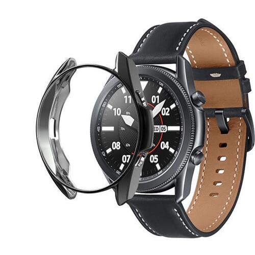 삼성 Galaxy watch 3 도금 커버 용 TPU 케이스 액티브 스마트 워치 액세서리 범퍼 스크린 프로텍터