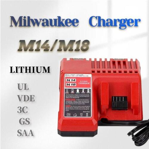 배터리 충전기교체 Milwaukee Miwochi M18 충전기 M14/M18 리튬 배터리 충전기 전동 공구 배터리 충전기