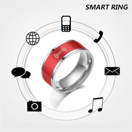 NFC 스마트 반지지능형 착용 가능 연결 안드로이드 전화 장비 액세서리 드래곤 패턴 반지